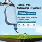 GIRIER Smart Water Timer WiFi Programmable Sprinkler Timer for Garden Hose Drip Irrigation System Support Tuya App No Hub Needed