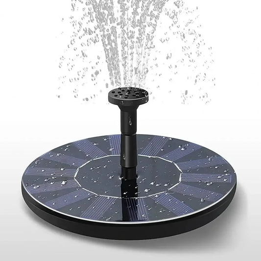 Solar - Powered Floating Fountain Pumps in 13cm, 16cm, 18cm Sizes: Ideal for Bird Baths, Garden Pools & Pond Decor