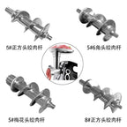 Meat Grinder Pinion Mixer Spare Parts Meat Grinder Knife Stainless Steel Grille for Food Grinder Accessories Kitchen Tool Good