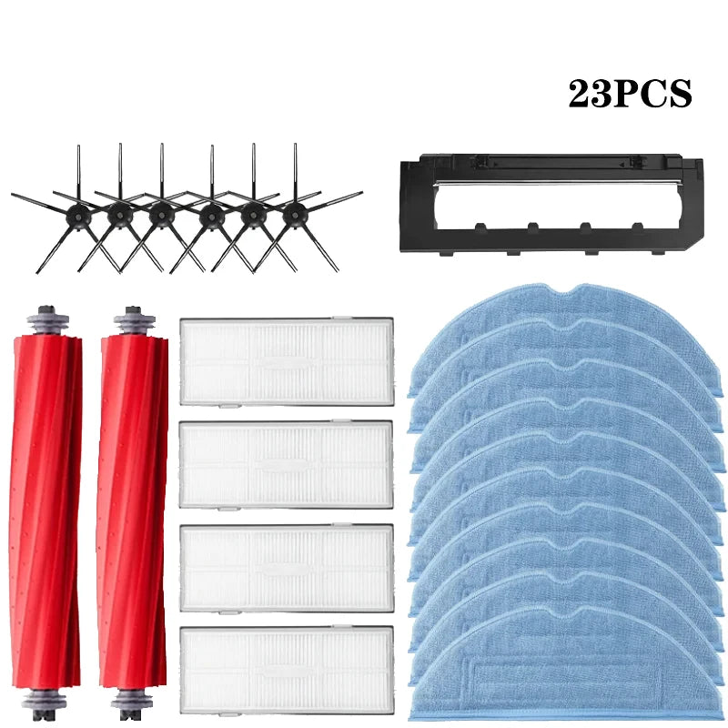 For Xiaomi Roborock S7 S70 S75 S7 Max T7S / T7S Plus Hepa Filter Mop Cloth Main Side Brush Vacuum Cleaner Parts Accessories