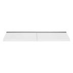 200*40cm Rain Shelter Clear Door Canopy Cover Window Awning Wall Mounted for Front and Rear Entrance