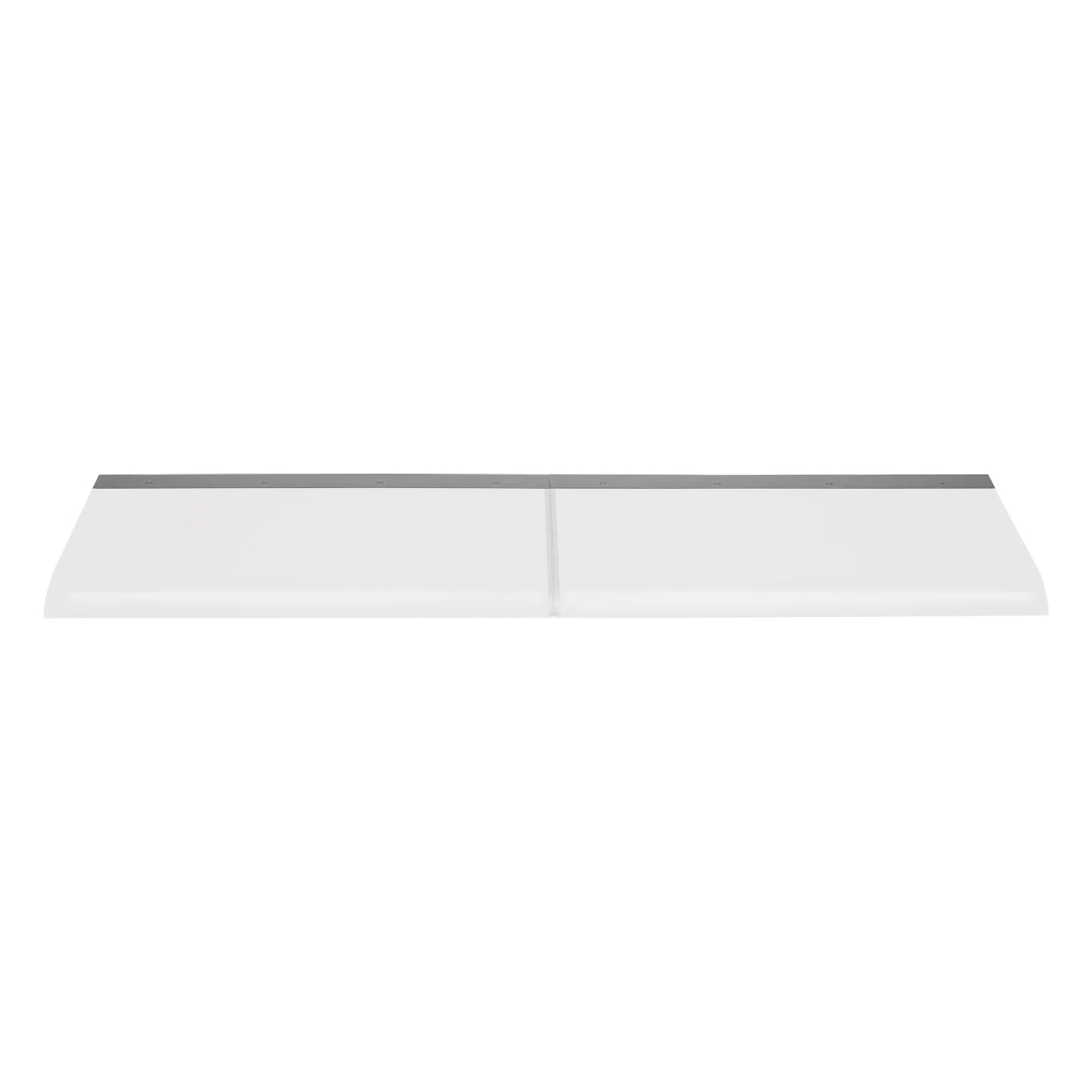 200*40cm Rain Shelter Clear Door Canopy Cover Window Awning Wall Mounted for Front and Rear Entrance