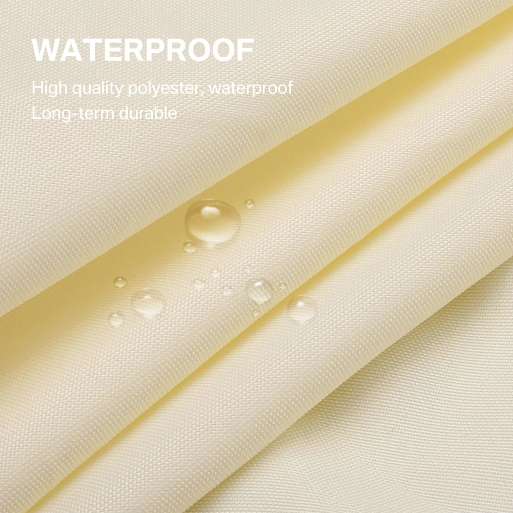 Waterproof Sun Shade Sail Rectangle Square Triangle Garden Sun Shelter UV Block Pool Shade Cloth Canopy Camping Hiking Tents
