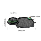 Car Dashboard Mat with Parking Number Plate Car Dash Grip Pad Anti-Shake Rotating Car Phone Holder Anti-Slip Car Accessories