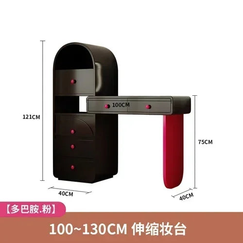 Storage Stool Dressing Table Mirrors Women Minimalist Jeweler Dresser Makeup Stand Tocador De Maquillaje Home Decoration