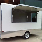 Customized Fast Food Caravan Mobile Kitchen Truck Shipping Container Food Trailer Complete Cooking Equipment System