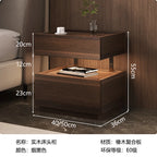 Simple European Bedside Table Classic Storage Luxury Trendy Night Table Modern Premium Comodini Camera Letto Bedroom Furnitures