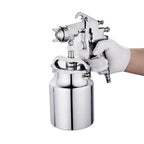 High-Quality PQ-2 Pneumatic Sprayer Silver Anti-Rust Paint Sprayer HVLP Spray Paint Machine With 1.8MM Nozzle Handle Spray Tool