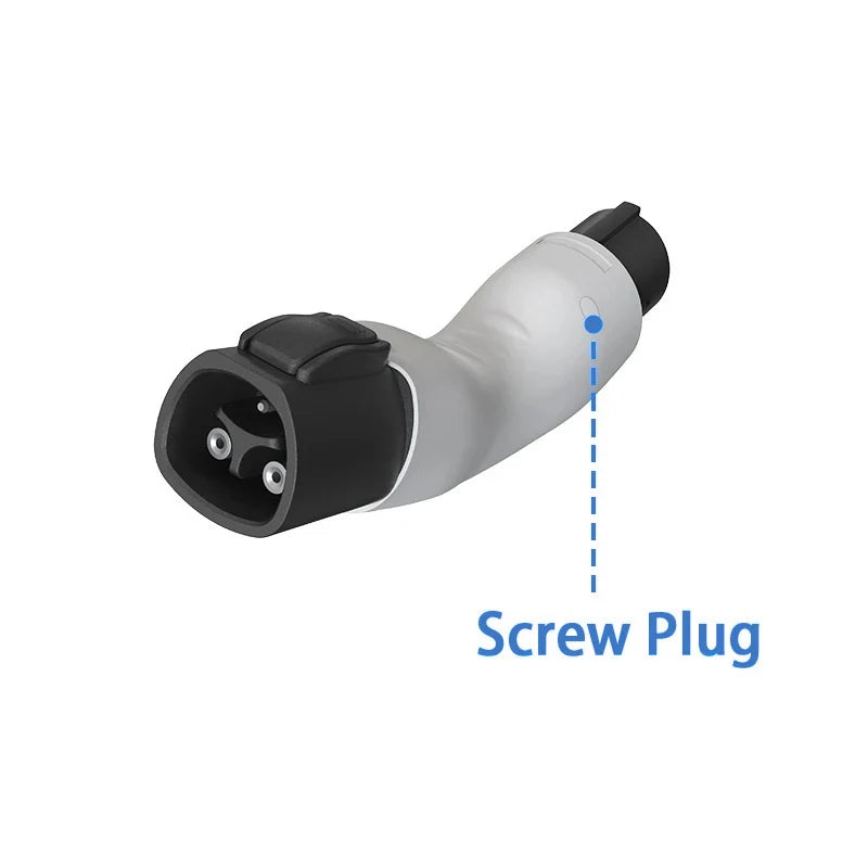 WUFEN Tesla to SAE J1772 Type 1 EV Adapter 250V 32A Max. Female to Male Charging Adaptor Converter For J1772 Model EVS