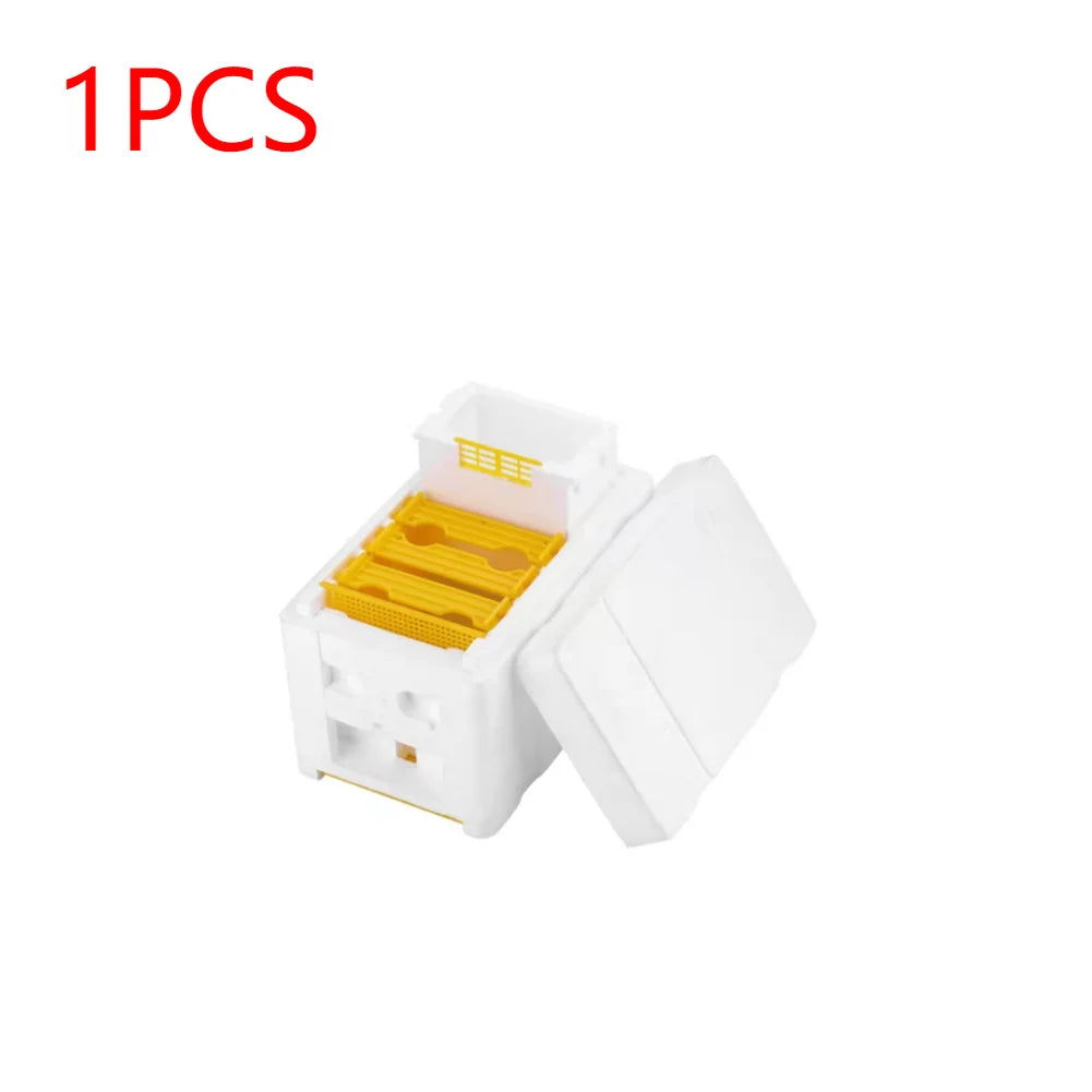 Bee Hive Frame Holder Equipment Kit Bee Hive Foam Beekeeping Box King Beehive Garden Bee Keeping Bee Tool Nest Case