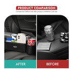 Car Cup Holder Organizer Crevice Gap Filler Stuff Storage Box For MINI Cooper One JCW R56 Countryman Clubman R50 R53 R58