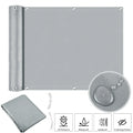 Balcony Privacy Screen Fence Cover UV Protection Weather-Resistant Shield for Deck Patio Backyard Outdoor Pool Porch Railing