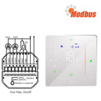 Zigbee & Wi-Fi & MODBUS TUYA Thermostat for Fan Coil Unit, 2P/4P, Cooling/Heating Function,RS485 95-240V, Smart HVAC Control