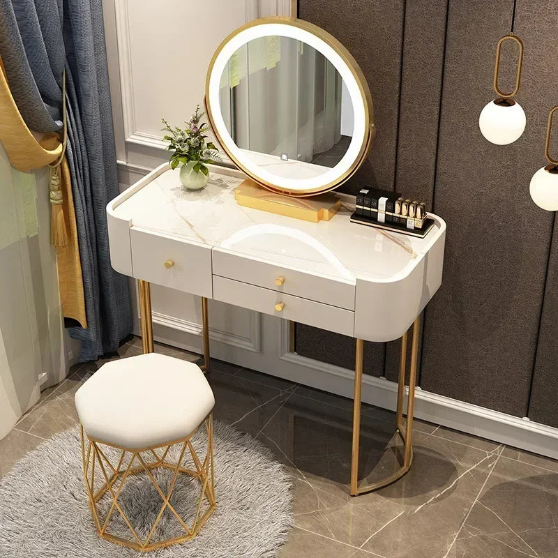 z Bedroom Dressers Mirror Drawer Next Bed Night Stand Modern White Tall Decoration Vanity Table Beauty Kommode Hotel Furniture