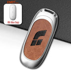 for Lixiang LEADING IDEAL L7 L8 L9 MAX Li Auto Key Case Smart Remote Holder Keychain Bag Protection Shell Cover Car Accessories