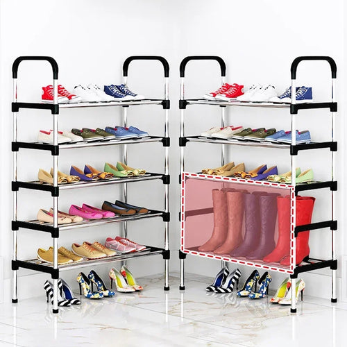 Shoerack Living Room Cabinets Shoemakers Space-saving Shoe Rack Entrance Hall Furniture Jeans Shoe-shelf Handbags Wallet Watch