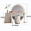 Hairstyles Dressing Makeup Vanities Table Mirror Chair European Coffee Modern Dressing Makeup Nail Wood Penteadeira Furniture