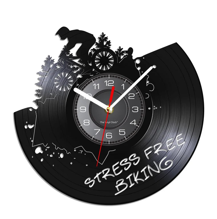 Custom Order Your Design And Logo Personal Personalized Vinyl Clock Vintage Customization Record Watch Timepieces New Year Gift