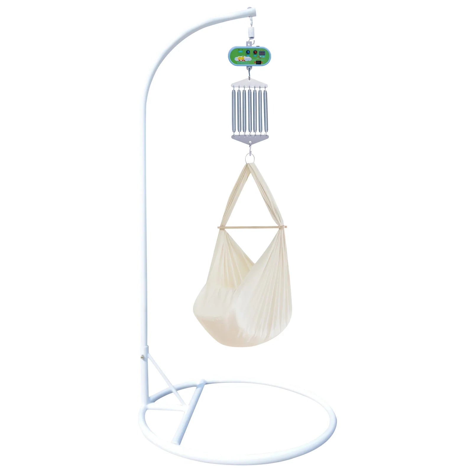 Electric Baby Swing Controller, Hanging Electric Cradle Control w/Adjustable Timer Swing Spring for Baby