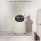 Intelligent Sensor Desktop Waste Bin for Home Office Children Bathroom Mini Small Size Bucket  Anti Pinching Light Waste Bin
