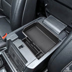 Upgrade Center Console Organizer Tray Compatible with Ford Explorer 2025 2024 2023 2022 2021 2020 Accessories, ABS Armrest Tray