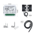 GIRIER WiFi Smart Garage Door Opener Controller Works with Alexa Google Home Assisant Alice App Remote Control No Hub Required
