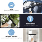 Powerful Cordless Window Vac Cleaner Handheld Cordless Window Vac Cleaner Car Window Cordless Vac Cleaner Wet and Dry Use