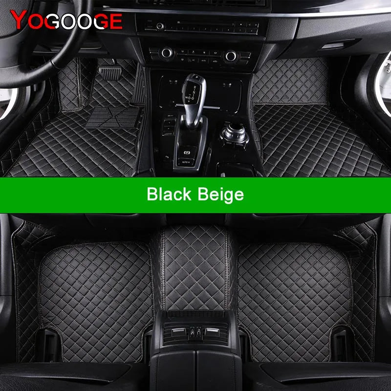 YOGOOGE Custom Car Floor Mats For Hyundai Creta Ix25 Auto Carpets Foot Coche Accessorie
