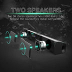 Mini Portable Soundbar For Computer TV Speakers Caixa De Som Wireless Bluetooth Stereo  With Radio Remote Control Free Shopping