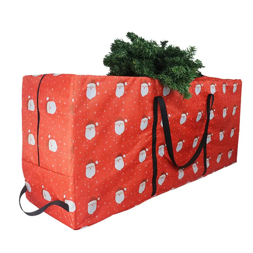 Foldable christmas tree bag 210 cm 180cm Waterproof christmas tree storage cover Large Capacity Storage Camping Home Storage