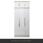 White Gold Wardrobe Designer Clothes Waterproof Children Wardrobe Organizers Nordic Vestidor De Armario Abiertos Hotel Furniture