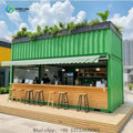 Customized Outdoor Kitchen Color Container Prefabricated Mobile Store Modular Complete Transport Container House