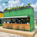 Customized Outdoor Kitchen Color Container Prefabricated Mobile Store Modular Complete Transport Container House