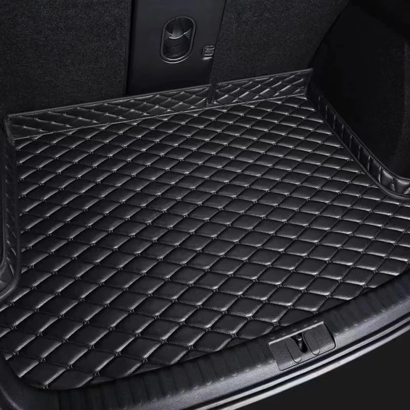 Car Floor Mats For Nissan Leaf ZE1 2018~2022 Luxury Leather Mat Durable Pad pets Interior Parts Rugs Set Accessories 2019