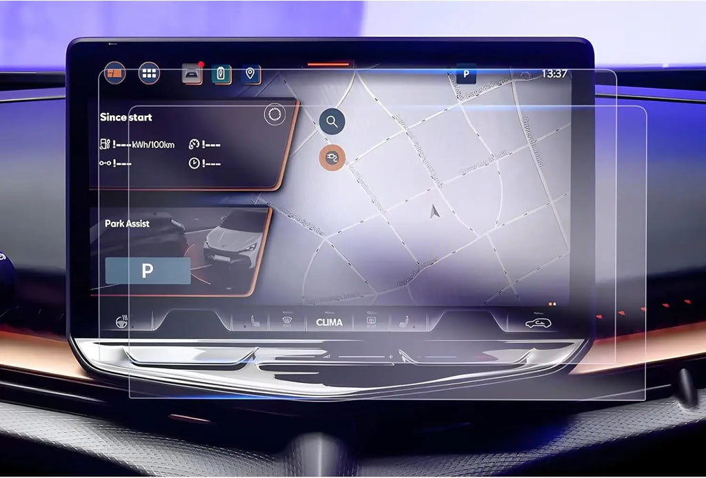 2PCS PET screen protector For Cupra Tavascan 2025 2026 15 Inch  car gps Navigation  Screen film protector