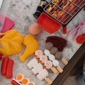 Children's Pretend Play Kitchen Toys Simulation Barbecue Cookware Cooking Food Role Play Educational Play House Toys