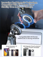 Car Mug Phone Holder 2in1 Magnetic Holder Car Mug Holder Magnetic Suction Cup Cell Phone Holder metal Angle adjustment