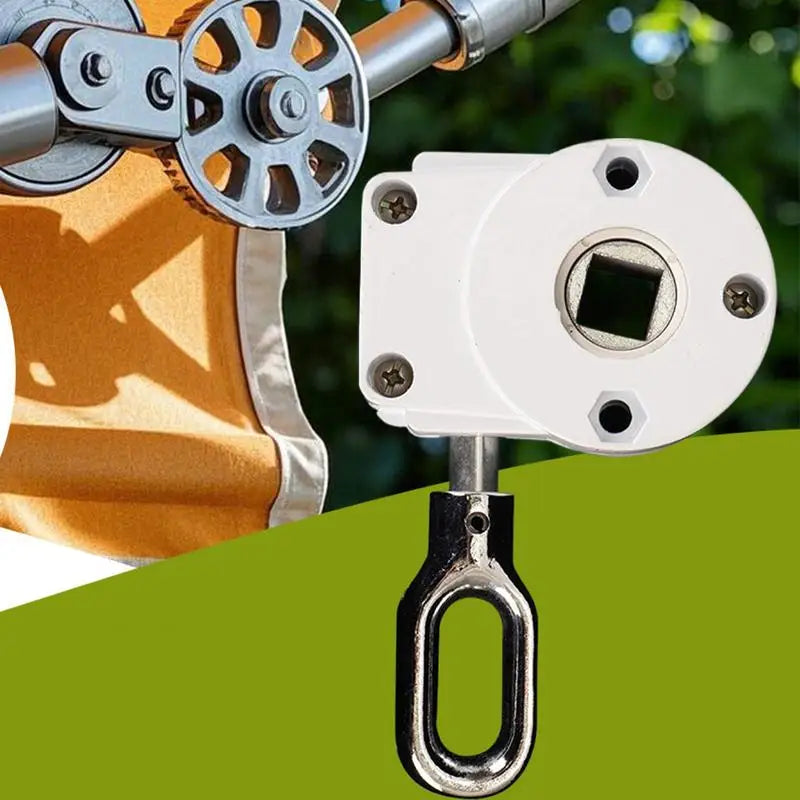 Gearbox Mechanics Hardware Heavy Duty Canopy Crank Parts Portable Parasol Gear Maintenance Accessories For Rolling Shutter
