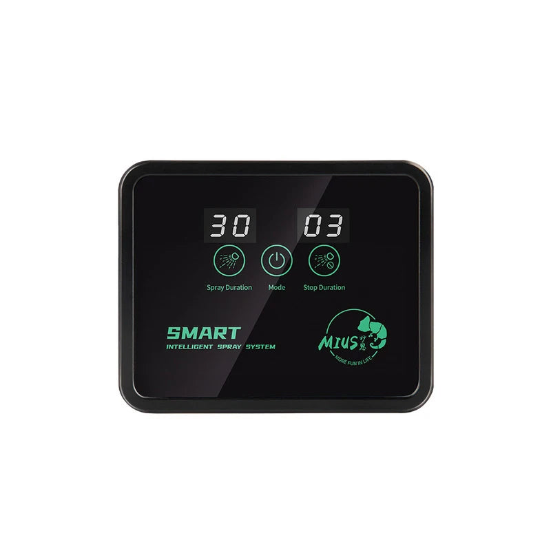 Intelligent Reptile Fogger Terrariums Humidifier Electronic Timer Automatic Mist Rainforest Spray System Kit Sprinkler Control