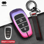 3 4 Buttons New Car Smart Key Case Cover For Hyundai N Performance Tucson Solaris Sonata Hybrid NEXO NX4 Santafe dn8 Accessories