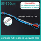 New Retractable 2.2/3.2m Spraying Rod For Hand Pressure Sprayer Outdoor Garden Pesticide Spray Tree Watering Can Accessories