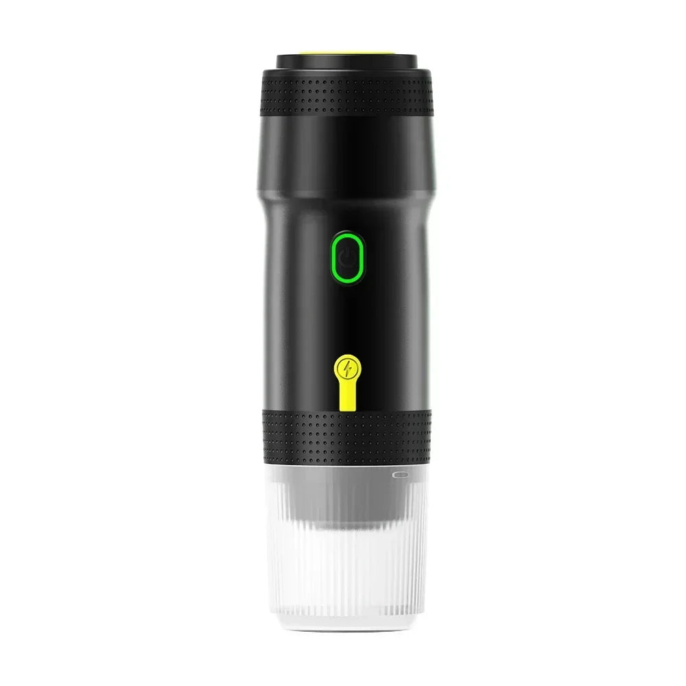 Electric Portable Coffee Machine Portable Italian Espresso Machine for Car & Home 3-in-1 Capsule Powder Travel Coffee Machine