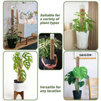 1/2/3pcs Self-watering Moss Pole Stackable Plant Stand Plant Climbing Column Growing Support Stand for Plants Garden Accessories