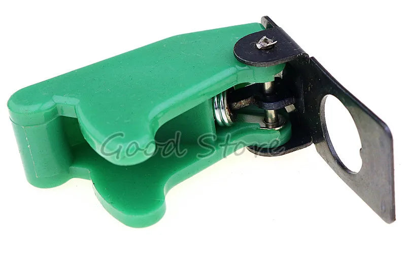 1PCS Auto Car Boat Truck Illuminated Led Toggle Switch's Safety Aircraft Flip Up Cover Guard Red Blue Green Yellow White