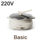 Electric chaffy dish electric steamer multi-purpose pot electric cooker multi-purpose pot split household
