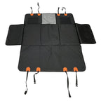Pet Car Seat Protector Anti Slip Waterproofing Dog Car Seat Cover 600D Oxford Cloth Reinforced Stitching with Straps for Travel