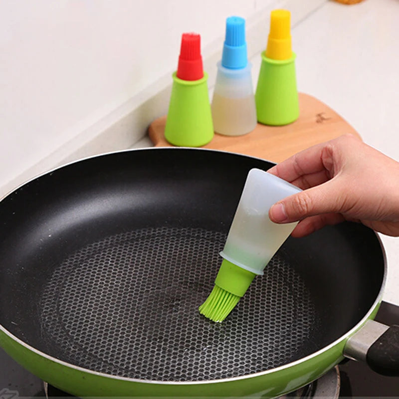 Kitchen Accessories Tools Silicone Oil Brush for Cake Butter Bread Pastry  Cooking Utensils and Kitchen Gadgets