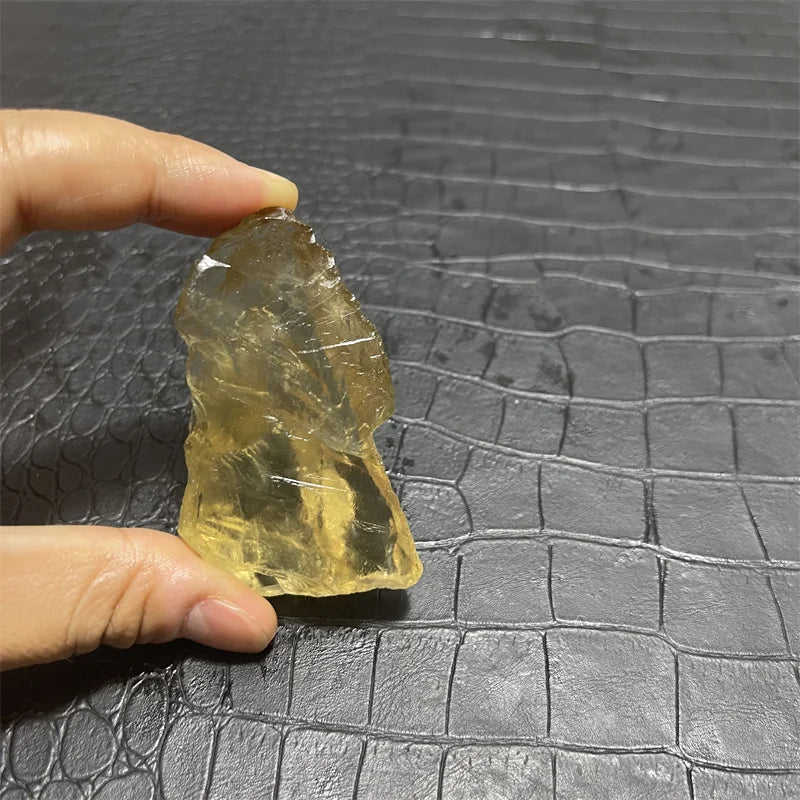 Natural Topaz Crystal Rough Raw Stone Rock Specimen Brazil