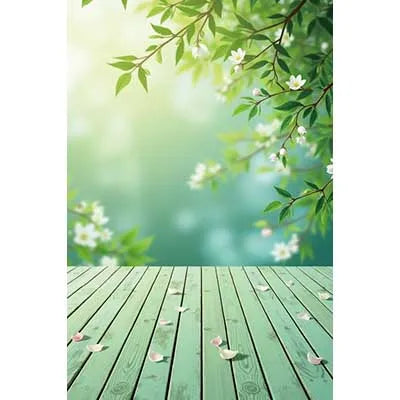 MOON.QG Leaves Trees Backgrounds Photography Accessories Flower Board Birthday Decorations Wedding Backdrop Wallpaper Shooting
