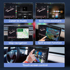 CarlinKit Wireless CarPlay & Android Auto for Tesla Model 3/X/Y/S - Auto Connect, Siri, Spotify, Waze | AlluCanFind